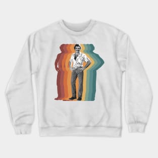 Tom Selleck Vintage Rainbow Crewneck Sweatshirt